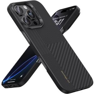 BENKS Montage ArmorAir Case for iPhone 16 Pro Max, [Compatible with Magsafe] Ultra Slim & Light iPhone 16 Pro Max Case, Built with Dupont Kevlar 600D&1500D Aramid Fiber