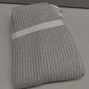 MEGASKET Gray Storage Basket, 17"x12"x8" Woven Cotton Rope Storage Bin, Wicker Kids Dog Toy Box, Baskets for Gifts Empty, Bathroom Towel Organizer, Blanket Holder, Baby Nursery Shelf Closet Bin