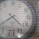 Vintage Wall Clock 18 Inch, Silent Non-Ticking Large Farmhouse Wall Clock