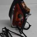 Rowenta Iron Steamer for Clothes, Stainless Steel Soleplate Steam Iron, Micro steam Holes, 1700 Watts, Lightweight, Auto-off, Black, DW2360