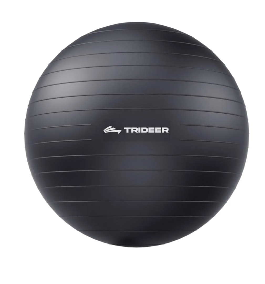 Trideer Extra Thick Yoga Ball Exercise Ball, 5 Sizes Gym Ball, Heavy Duty Ball Chair for Balance, Stability, Pregnancy, Quick Pump Included
