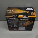 VONFORN Paint Sprayer, 700W HVLP Spray Gun with Cleaning & Blowing Joints, 4 Nozzles and 3 Patterns, Easy to Clean, for Furniture, Cabinets, Fence, Walls, Door, Garden Chairs etc. VF803 (Yellow)