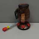 Perky-Pet 9106-2 Prohibition Top-Fill Glass Hummingbird Feeder Brown 36 oz Capacity