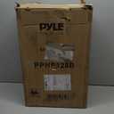 Pyle Portable Bluetooth PA Speaker System - 800W 12” Outdoor, Party Lights, USB SD Card Reader, FM Radio, Rolling Wheels, Wired microphone, Remote