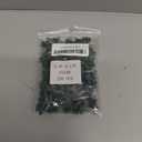 Mudder 200 Count Replacement Christmas Tree Light Bulbs 2.5v 0.425 Watt Mini Replacement Light Bulb Incandescent Wire String Lights Prelit Xmas Tree Decoration(Green Base with Pastel Color Bulb)