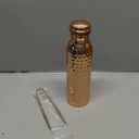 New Launch Copper Water Bottle 34 Ounces | 100% Pure Copper For Ayurveda Health Benifit | Hammered Design Handmade For Drinking Water | Tested Leak Proof Lid