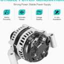New Alternator 3.6 3.6L Fit for Chrysler 300 2011-2017, for Dodge Charger Challenger & Durango 2011-2017, Fit for Jeep Grand Cherokee 2011-2017, Fit for Ram 1500 2016 2017 160A Alternator
