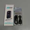 Bluetooth 5.3 Receiver for Car, [LED Screen] [Noise Cancelling] 3.5mm AUX Bluetooth Adapter, Wireless Audio Receiver for Wired Headphones/Home Stereo/Speaker, Music Playing, Hands-Free Call