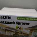 Battery Powered Backpack Sprayer 4 Gallon, Electric Garden Sprayer in Lawn