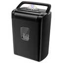 Bonsaii 14-Sheet Paper Shredder for Home Office Use, 10-Minute Cross Cut Shredder with 5.5 Gallons Bin, P-4 High Security Heavy Duty Office Shredder Shred CD/Credit Card
