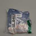 Blooming Jelly Women High Waisted Bikini Sets Tummy Control Swimsuits Color Block Two Piece Drawstring Bathing Suit (Small, Haze Blue)