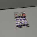 Fan-A-Peel Washington Waterless Temporary Tattoos - Hypoallergenic Peel and Stick Waterproof Temporary Tattoos - Officially Licensed (1.25" Tattoo)