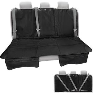 Caricar Car Seat Protector, Under Child Car Seats Cover | Waterproo3 Functional Rear Belts, Baby Carseat Cushion, Covers Fabric and Leather Seats