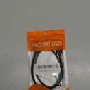 YACSEJAO 90 Degree USB Type C Cable USB 3.0 A to USB C Up & Down Angle Fast Charge Cord Compatible with Notebook, PC, Tablet, Phone and More (0.5M/1.6FT)