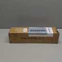 2 Pack Wood Curtain Rods for Windows 28 to 48 Inch,1'' Diameter Drapery Rods with Imitation Wood Grain Leaf Pattern Finials,Boho Adjustable Heavy Duty Curtain Rods Set,18-60'',Color:Natural Wood