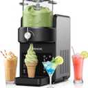 Slushie Machine, Slushie & Soft Serve Ice Cream Make for Home, No Ice Needed with Rapid Chill & Temperature Control, Multi-function for Frozen Drink, Milk Shake, Margaritas, Frapp