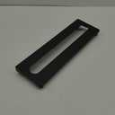 Small Guitar Pedal Board 15.7 x 4.9 inches Guitar Pedalboard (Not Include Carry Bag) (Black)