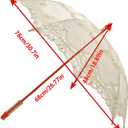 Chinese Japanese Handmade Parasol Umbrella,Asian Decoration DIY Art Dance Classical Umbrella for Wedding Parties Photography Costumes Cosplay(1 PCS)