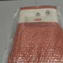 maxmill Square Table Cloth Damask Design Water Proof Wrinkle Free Heavy Weight Soft Tablecloth Decorative Fabric Table Cover for Outdoor and Indoor Use Square 60 x 60 Inch Rust