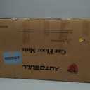 Floor Mats Compatible with Chevrolet Silverado & GMC Sierra 1500 Double Cab 2014-2018, All Weather TPE Floor Liners, Custom Fit Car mats, 1st & 2nd Row, Black