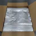TYPLASTICS 40-45 Gallon Clear Trash Can Liners - 40" x 48"  High Density Garbage Bags - Case of 250  Multipurpose for Office, Outdoor, Recycling, Industrial and Commercial (1 Count (Pack of 250))