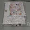 Baby Boxes with 4 PCS Letters for Baby Shower White Clear Balloon Box Blocks Gender Reveal Decorations and Birthday Party (White)