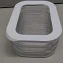 Deli Meat Container for Fridge with Airtight Lid, 3-Layer Lunch Meat Container for Fridge, Transparent Stackable Cold Cuts Storage Containers for Meats Cold Cuts Cheese, BPA Free, 18.6oz, 1Pack