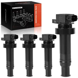 A-Premium Ignition Coil Pack Set of 4 Compatible with Kia Soul 2010 2011 L4 1.6L 27301-2B010