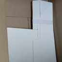 Mcfleet Gift Boxes with Lids 10x10x5 Inches 10 Pack Bridesmaid Proposal White Cardboard Gift Box for Presents, Christmas, Wedding, Graduation, Holiday, Birthday Craft Present Packaging