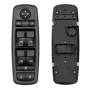 Master Power Window Switch | 3 PINS + 0 PINS Check Required | Replacement for 2012  2017 Dodge Grand Caravan, Chrysler Town & Country | Replaces# 68110871AA, 04602535AI