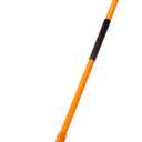 Thatch Rake for Lawns - Heavy Duty Metal Dethatcher with Fiberglass Handle, 58 Inches