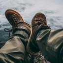 5 x 2 Pair Round Boot Laces, Shoelaces for Outdoor Work & Hiking Boots, Shoes Strings for Adults, Kids, Men, Women (Khaki)