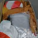 Lenwen 10 ft Christmas Inflatable Gingerbread House Archway Gingerbread Man Cookie House and Candy Cane Decor with LED Lights Set for Christmas Party Indoor Outdoor Yard, Door Holiday Decorations (Red)