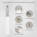 6 x 2-in-1 Facial Hair Removal for Women, Upgraded Device with Ease of Use, Gentle and Painless