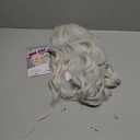 AISI HAIR White Wig for Women, Long Wavy Lace Hairline Middle Part Synthetic Wig for Daily Party-26 Inch