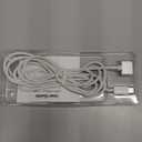 140W USB C to Magnetic 3 Safe Charging Cable(2 M/6.6 ft) for M5/M4/M3/M2 MacBook Pro Air Charger Cord for MacBook Pro (16"/14" 2025/2024/2023/2021), Air (13"/15" 2025/2024/2023/2022) White