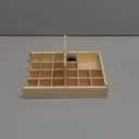 Essential Oil Storage Box Wooden Essential Oils Display Organizer Stand Holder for 15 ml Bottles Nail Polish Collection. (21 Slots)