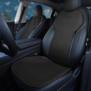 TOPABYTE Seat Cover Custom Fit for Tesla Model Y Juniper 2020-2026 Front and Rear Car Seat Cushion Protector Pad Set All Seasons Comfortable and Breathable (Without Logo)