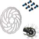 JFG RACING Motorcycle Sur Ron Dirt Bike Rear Brake Disc Brake Rotor For SurRon Segway X260/X160 Light Bee S/X Electric Dirt Bike E-bike