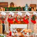 Syhood 36 Pcs Christmas Horse Ornaments Funny Farm Animal Wooden Hanging Tree Decoration Farmhouse Holiday Decor Xmas Ornament Gift for Horse Lovers