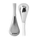 Ice Globes for Face & Eyes, Unbreakable Stainless Steel Cryo Sticks for Beauty Routines, Facials Cold Roller Cooling Globes for Puffiness, Wrinkles, Dark Circles, Headaches(White)