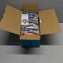 250g PLA Filament 1.75mm Bundle, SUNLU 3D Printer Filament Neatly Wound, Individually Vacuum Packed, 250g Spool, 8 Rolls, White+Red+Orange+Yellow+Green+Blue+Cyan+Purple