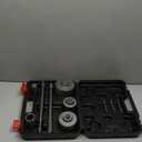 BINOTA 9PCS Concrete Hole Saw Kit, Rotary Hammer Core Bit Hole Saw, with SDS Plus and SDS MAX Shank, for Concrete Cement Brick Wall Stone Masonry, Core bit Set 30 40 65 80 100 mm