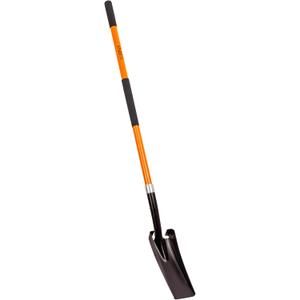 VNIMTI Trench Shovel for Clean Trenches, 4-Inch Trenching Shovel with Fiberglass Handle, 58 Inches