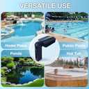 Automatic Pool Filler 2026 Upgrade Pool Water Level Controller with Adjustable Float Valve for Swimming Pools, Spas and Ponds, Navy