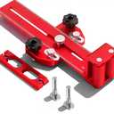 Thin Rip Jig Safety One Way Roller Bearing, Table Saw Jig Guide for Repetitive Narrow Strip Cuts, Fits 3/8" x 3/4" T Slot & U Slot, 1/4" x 3/8" T-Slot, Works with Table Saw, Band Saw & Router Table