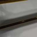 whitebeach 48" x 16" Over The Door Full Length Mirror Hanging Door Mirror Wall Mirror Hanging Dress Bedroom Gold