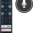 RC901V FMR5 Voice Replace Remote Control Compatible with TCL 06-BTZNYY-FRC901V-FMR5 Remote for 32P30S 40S65A 49P30FS 43P30FS 43S6500 55P8E(D6) 65P8E(D6)