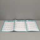 32" x 48" 2026 Wall Calendar, Folded Wet & Dry Erase Wall Calendar 12 Month, Annual Yearly Planner Yearly Laminated Calendar 2026 Horizontal/Vertical, with Julian Dates