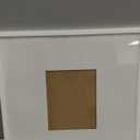 Americanflat 20x20 Picture Frame with Polished Plexiglass - Use as 8x10 Frame with Mat or Display 20x20 Photo Without Mat - Streamline Collection - Thin Border Square Frames for Wall Display - White